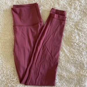 Lululemon Leggings Red/Pink Size 8